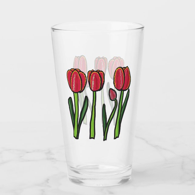 Copo De Pint Tulipas (Frente)