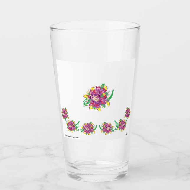Copo De Pint Tumbler Astiatic Lilly (Frente)