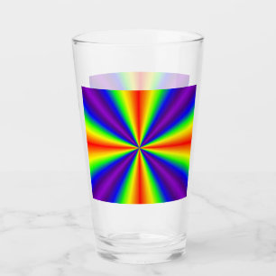 Copo De Pint Tumbler de cruz arco-íris