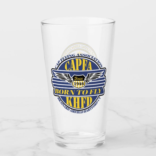 Copo De Pint Tumbler de vidro CAPFA (Frente)