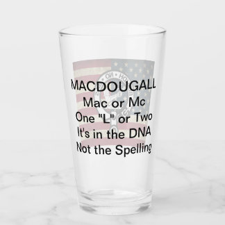 Copo De Pint Tumbler de vidro de 16oz