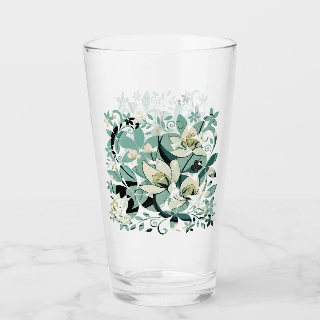 Copo De Pint Tumbler de Vidro Marinho Skypad (Frente)