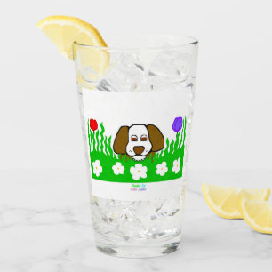 Copo De Pint Tumbler de Vidro Pup N Play