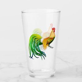 Copo De Pint Tumbler do vidro da galinha do galo de Phoenix