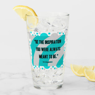 Copo De Pint Tumbler do vidro da inspiração