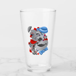 Copo De Pint Tumbler surreal Quebra-cabeça Faces