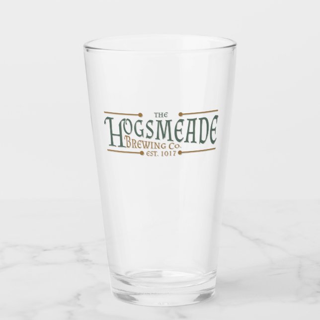 Copo De Pint Tumblers De Vidro Da Empresa De Criação Hogsmeade (Frente)