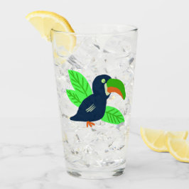 Copo De Pint Turiano Tropical E Folhas