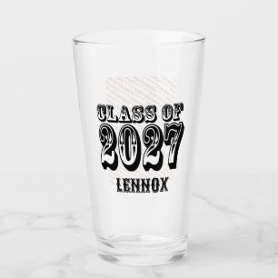Copo De Pint Turma de 2027 Foto Graduação Ocidental
