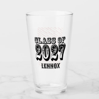 Copo De Pint Turma de 2027 Foto Graduação Ocidental