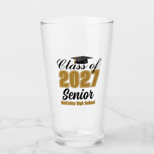 Copo De Pint Turma Personalizada de 2027 Aluno do Ensino Médio