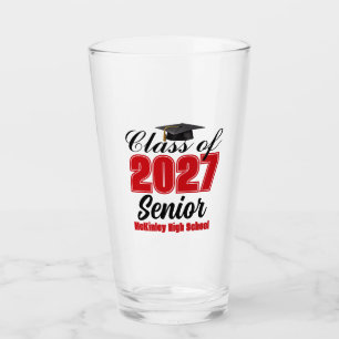 Copo De Pint Turma Vermelha de 2027 Senior High School