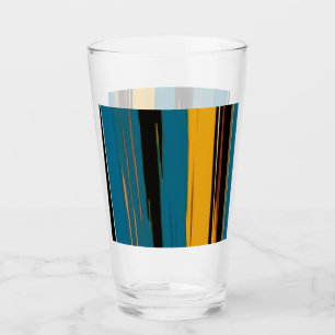 Copo De Pint Turquesa Negra E Laranja Ir!