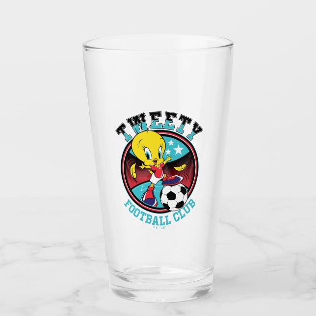 Copo De Pint TWEETY™ Football Club Badge (Frente)