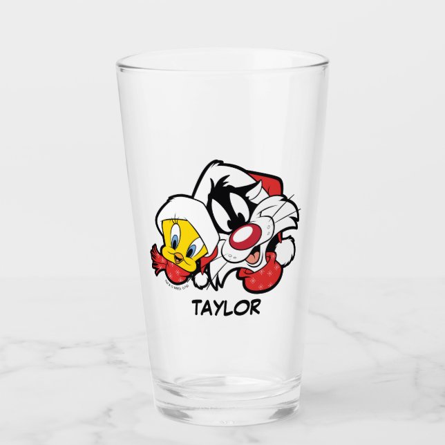 Copo De Pint TWEETY™ & SYLVESTER™ "Feliz Tudo" (Frente)