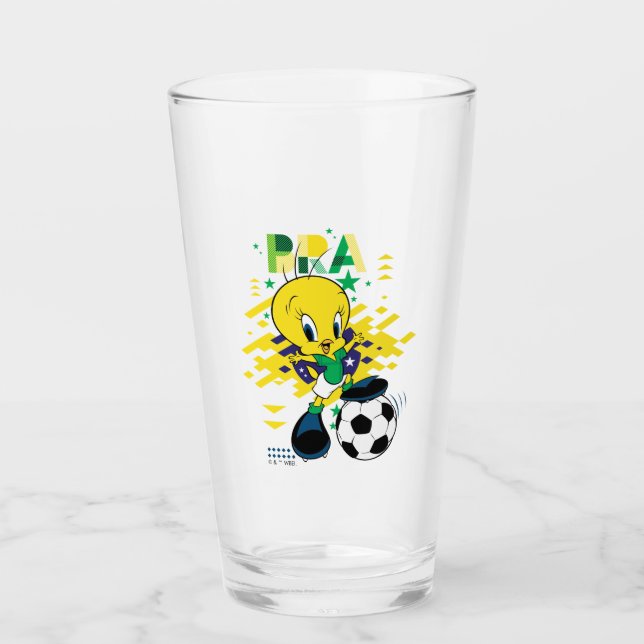 Copo De Pint TWEETY™ Team Brazil Soccer Graphic (Frente)