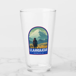 Copo De Pint Ulaanbaatar Mongólia - Viagem Art Vintage