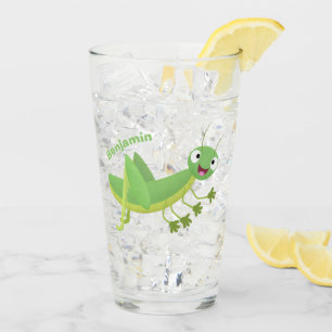 Copo De Pint Um desenho animado verde-giro