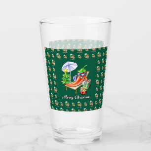 Copo De Pint Um Feliz Natal em Sunshade e Tree