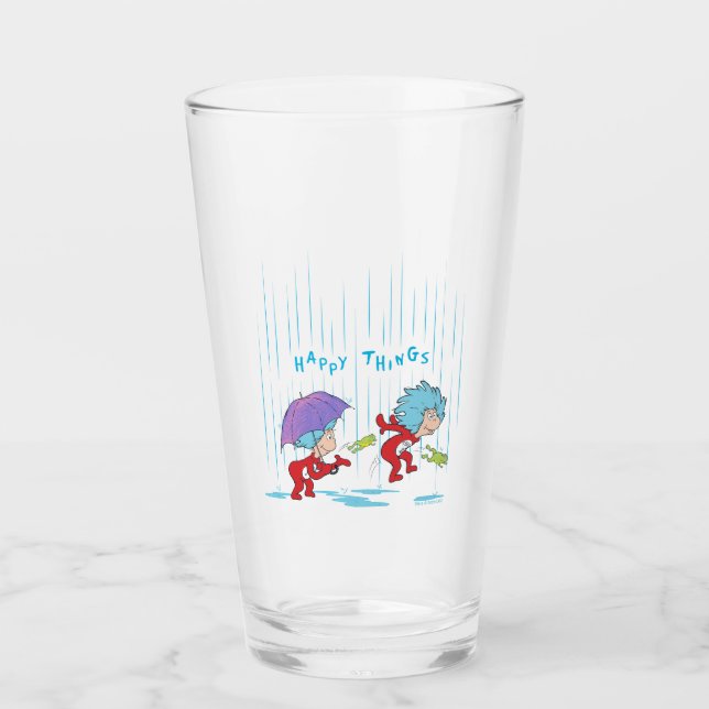 Copo De Pint Uma Coisa Duas Coisas Felizes (Frente)