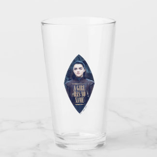 Copo De Pint "Uma Menina Não Tem Nome" Arya Stark Graphic