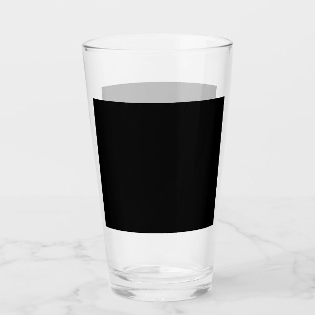 Copo De Pint Uma superfície preta texturizada com padrão de grã (Frente)