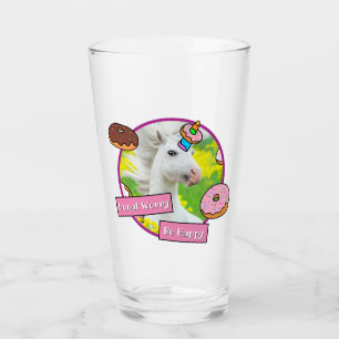 Copo De Pint Unicórnio com Rosquinha
