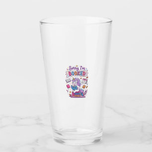 Copo De Pint Unicórnio Desculpe Estou Ocupado Estilo Retro Impr