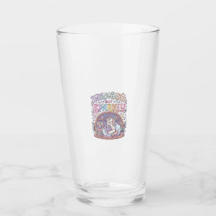 Copo De Pint Unicórnio Introvertido mas Original Brilhante Bran