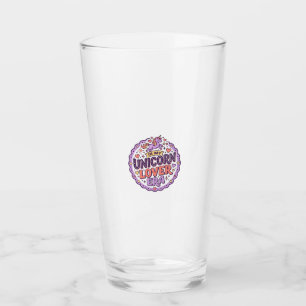Copo De Pint Unicórnio Na Minha Era De Amante De Unicórnio Merc