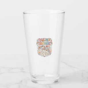Copo De Pint Unicórnio Paz Amor Unicórnios Adorável Design Veto