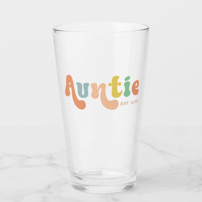 Copo De Pint Unidade Personalizada De Groovy Estabelecida | Pre (Frente)