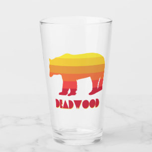 Copo De Pint Urso Arco-Íris de Deadwood Dakota do Sul