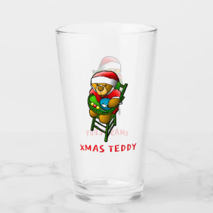 Copo De Pint Urso de Teddy Xmas