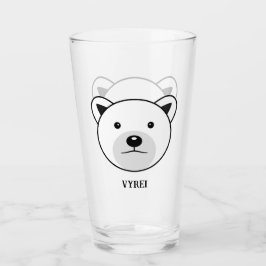Copo De Pint Urso Polar de Cartoon Bonito