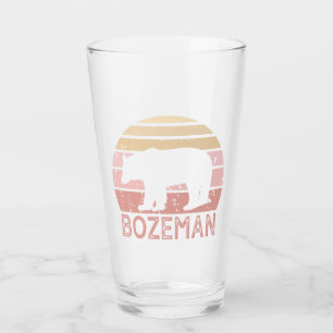 Copo De Pint Urso Retro de Bozeman Montana