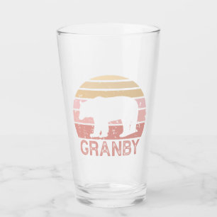 Copo De Pint Urso Retro de Granby Colorado