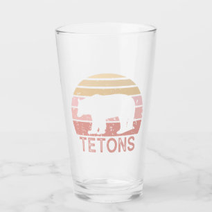Copo De Pint Urso Retro Tetons