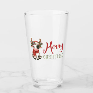 Copo De Pint Vaca doce de Natal feliz
