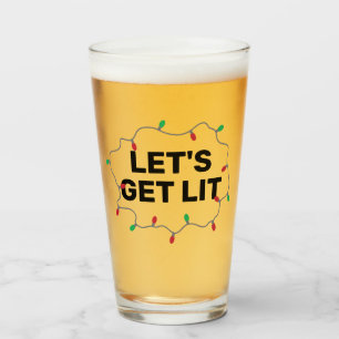 Copo De Pint Vamos Ficar Engraçados, Humor, Citação De Natal