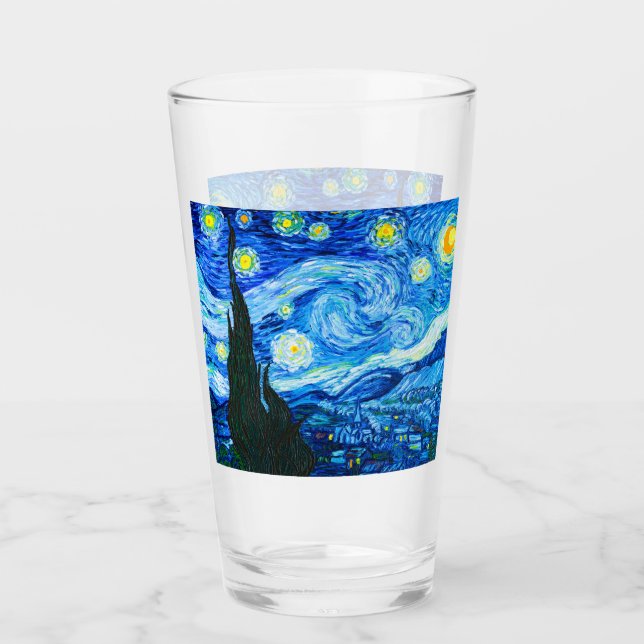 Copo De Pint Van Gogh Starry Night (Frente)