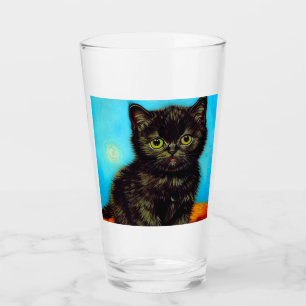 Copo De Pint Van Gogh Style Pouting Kitten