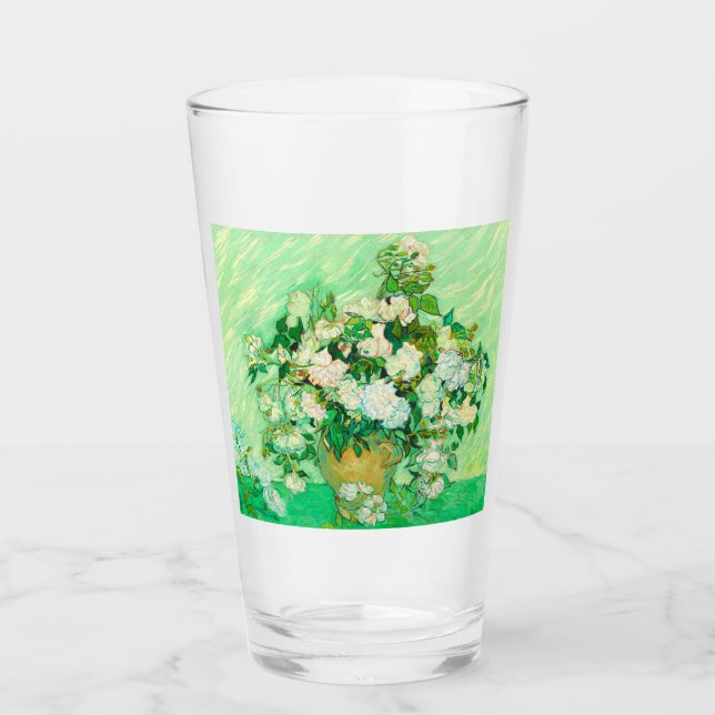 Copo De Pint Van Gogh White Roses (Frente)