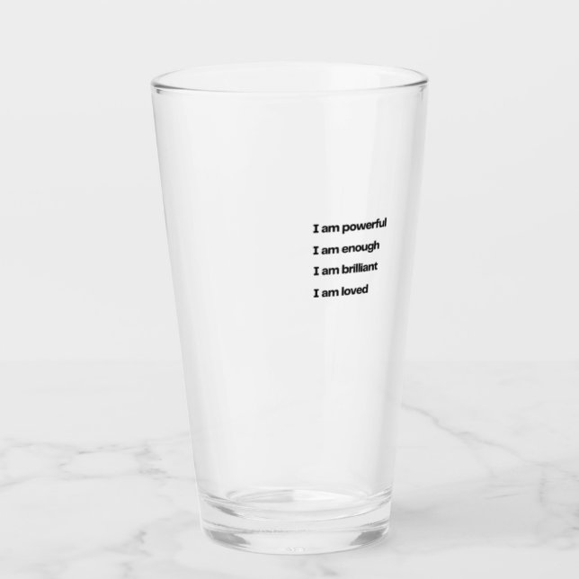 Copo De Pint Vaso de amor propio (Frente)
