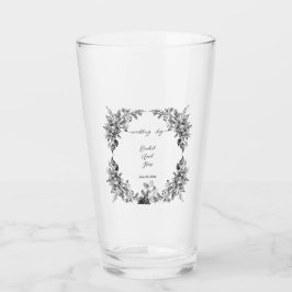Copo De Pint Vaso de Favor de Casamento Romântico