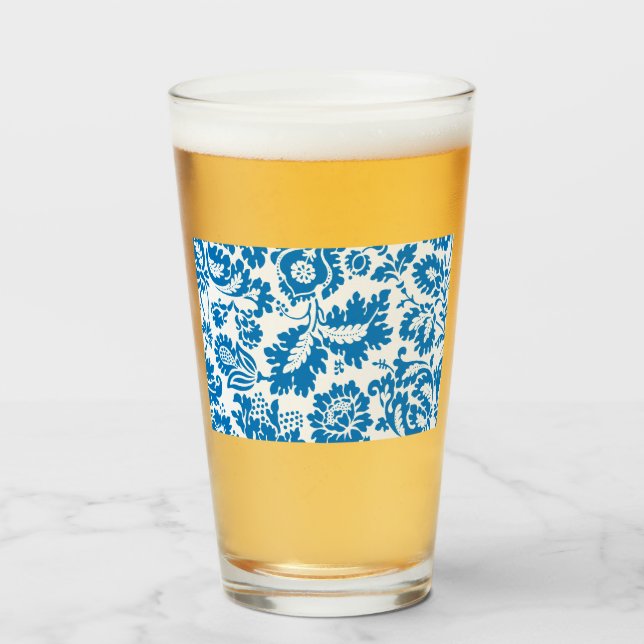 Copo De Pint Venetian Pattern (por William Morris) (Frente (Preenchido))
