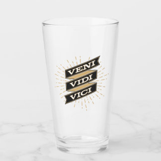 Copo De Pint Veni Vidi Vici Glass