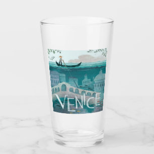 Copo De Pint venice Itália, posto retrô de férias de viagem Gon