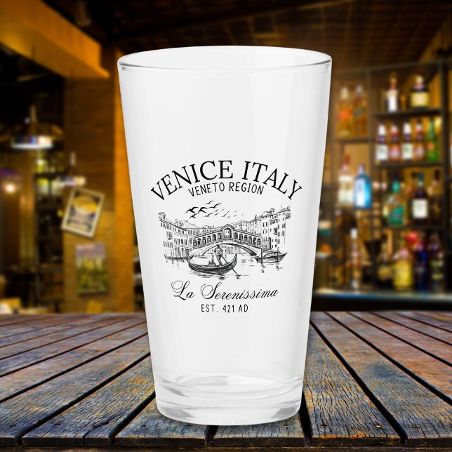 Copo De Pint Venice Italy Cute Old Landscape (Criador carregado)