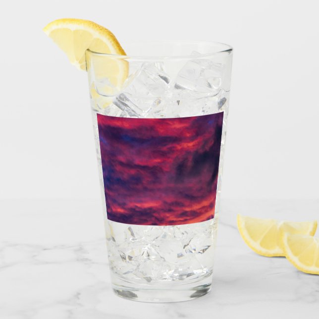 Copo De Pint vermelho augural (Gelo frontal)